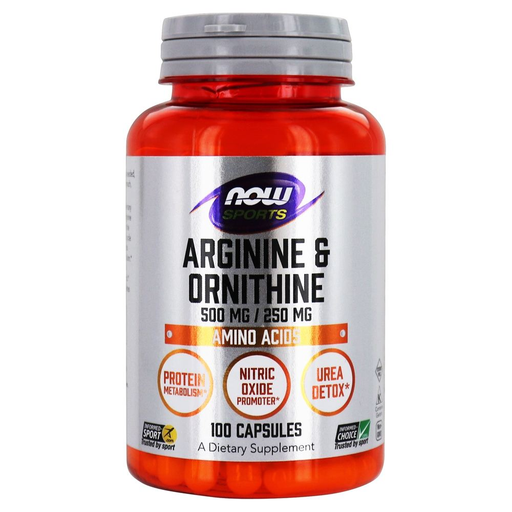 Now Foods Sports Nutrition & More Now Foods Arginine / Ornithine 100 Capsules