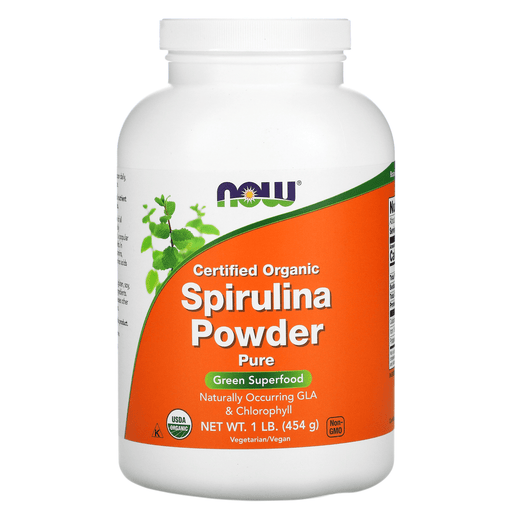 Now Foods Sports Nutrition & More Now Foods Spirulina Powder Organic 1 Lb