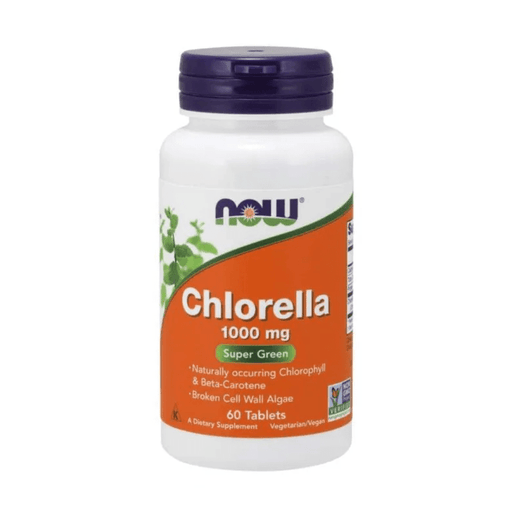 Now Foods Vitamins, Minerals, Herbs & More Now Foods Chlorella 1,000mg 60 Tablets