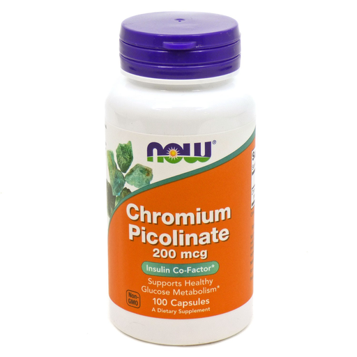 Now Foods Vitamins, Minerals, Herbs & More Now Foods Chromium Picolinate 200 Mcg 100 Capsules