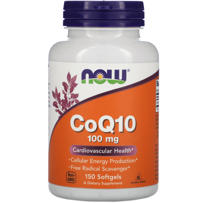 Now Foods Vitamins, Minerals, Herbs & More Now Foods CoQ10 100 Mg 150 Softgels