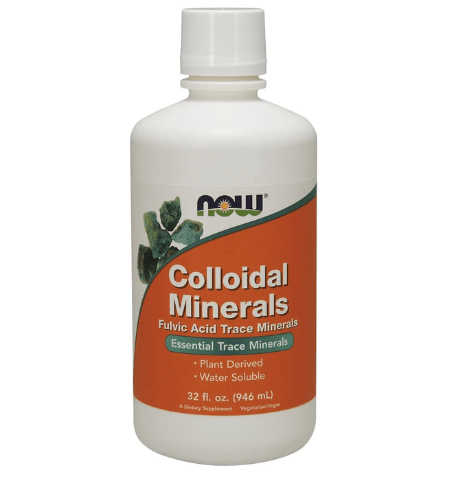 Now Foods Vitamins, Minerals, Herbs & More Now Foods Colloidal Minerals Original  Flavor 32 oz