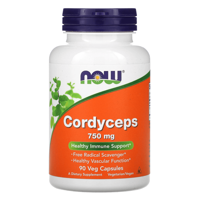 Now Foods Vitamins, Minerals, Herbs & More Now Foods Cordyceps 750 Mg 90 Vegetable Capsules