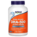 Now Foods Vitamins, Minerals, Herbs & More Now Foods DHA 500 Mg 180 Softgels