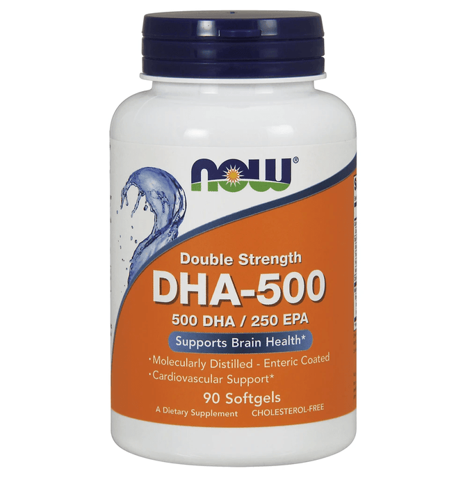 Now Foods Vitamins, Minerals, Herbs & More Now Foods DHA 500 Mg 90 Softgels