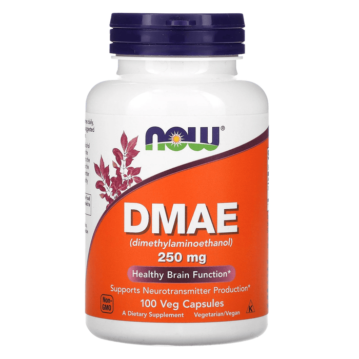 Now Foods Vitamins, Minerals, Herbs & More Now Foods Dmae 250 Mg 100 Vegetable Capsules