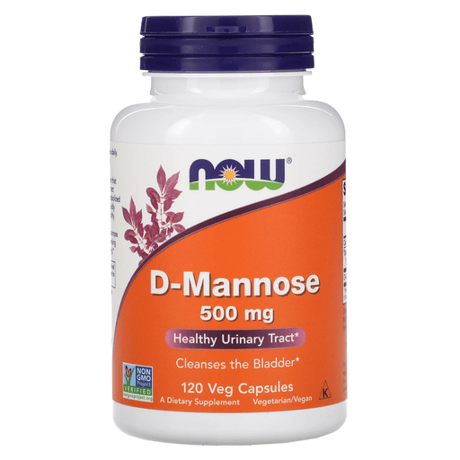 Now Foods Vitamins, Minerals, Herbs & More Now Foods D-Mannose 500 Mg 120 Capsules