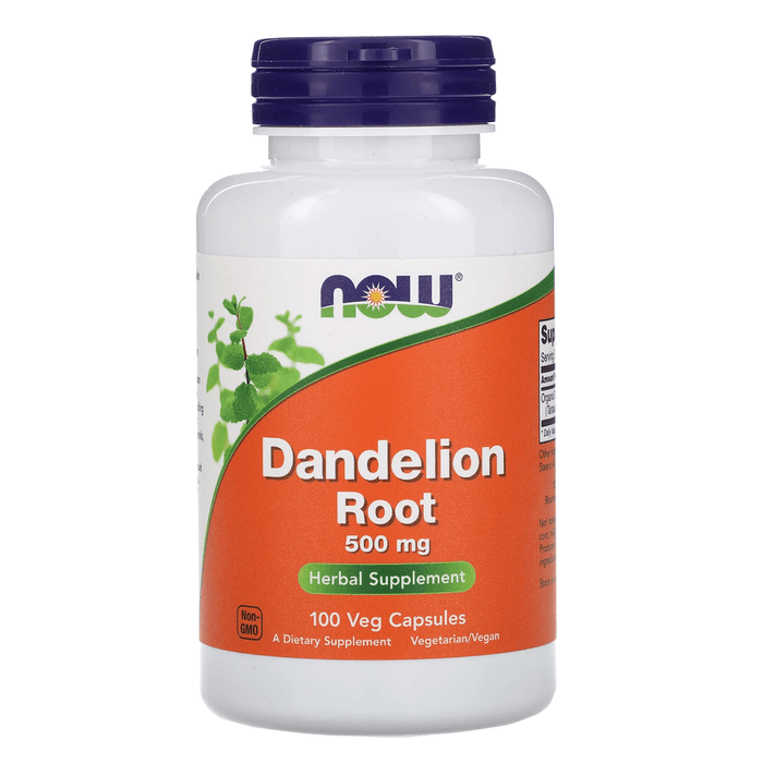 Now Foods Vitamins, Minerals, Herbs & More Now Foods Dandelion Root 500 Mg 100 Capsules