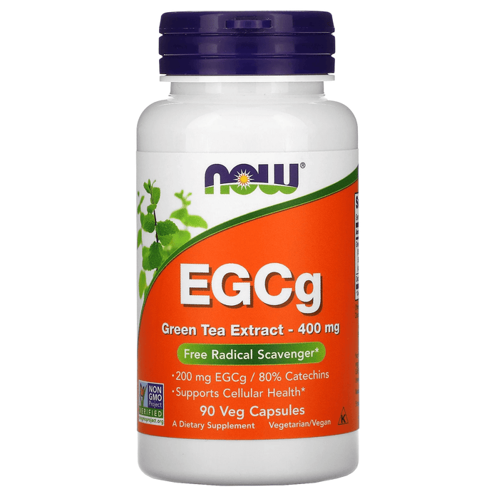 Now Foods Vitamins, Minerals, Herbs & More Now Foods EGCG 400 Mg 50% 90 Vegetable Capsules