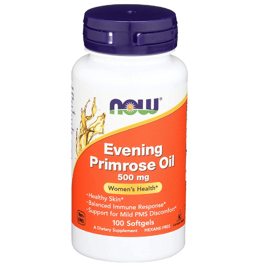 Now Foods Vitamins, Minerals, Herbs & More Now Foods Evening Primrose Oil 500mg 100 Softgels