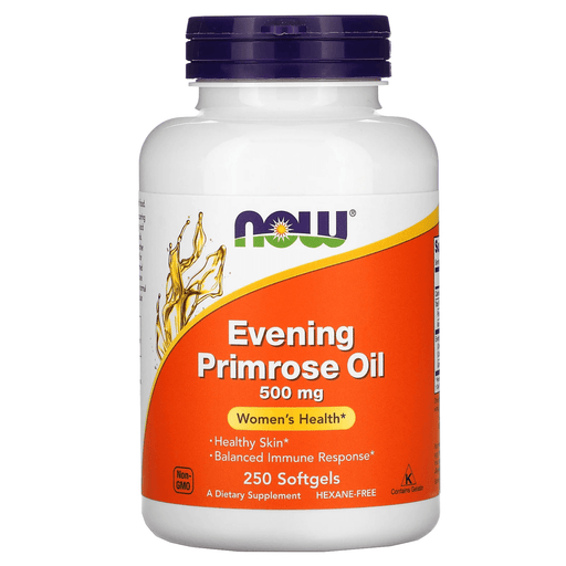 Now Foods Vitamins, Minerals, Herbs & More Now Foods Evening Primrose 500 Mg 250 Softgels