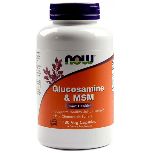 Now Foods Vitamins, Minerals, Herbs & More Now Foods Glucos & M.S.M 750/250 Mg 180 Capsules