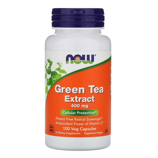 Now Foods Vitamins, Minerals, Herbs & More Now Foods Green Tea Extract 400mg 100 Caps