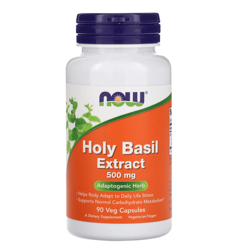 Now Foods Vitamins, Minerals, Herbs & More Now Foods Holy Basil Extract 90 Vegetable Capsules