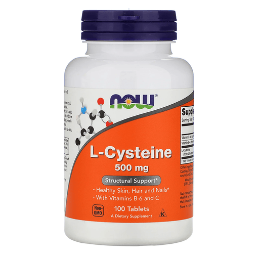 Now Foods Sports Nutrition & More Now Foods Cysteine 500 Mg 100 Tablets