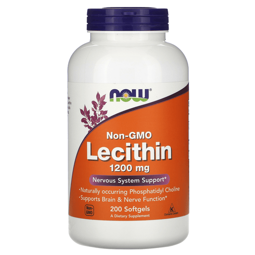 Now Foods Vitamins, Minerals, Herbs & More Now Foods Lecithin 1200 Mg 200 Softgels