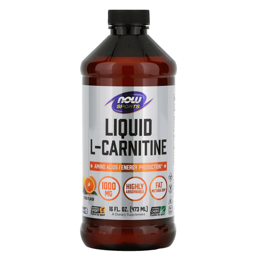 Now Foods Sports Nutrition & More Now Foods Liquid L-Carnitine Citrus Flavored 16 oz