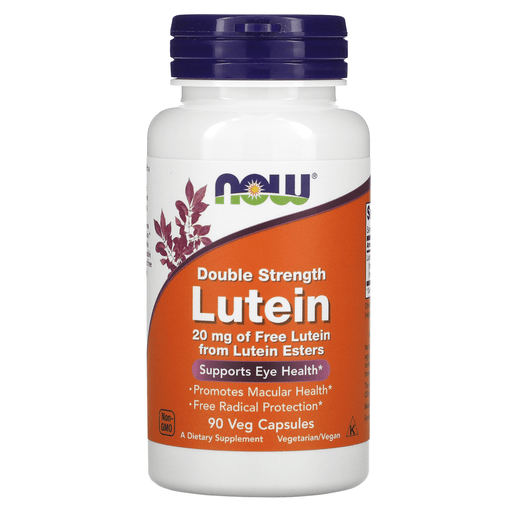 Now Foods Vitamins, Minerals, Herbs & More Now Foods Lutein 20 Mg (From Esters) 90 Vegetable Capsules