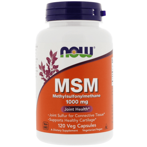 Now Foods Vitamins, Minerals, Herbs & More Now Foods MSM 1000mg 120 Caps