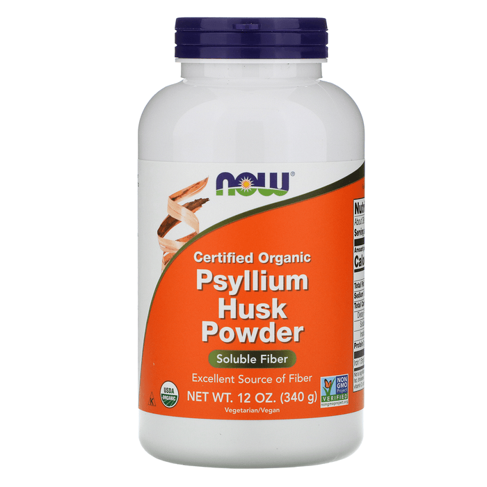 Now Foods Vitamins, Minerals, Herbs & More Now Foods Organic Psyllium Powder 12 Oz