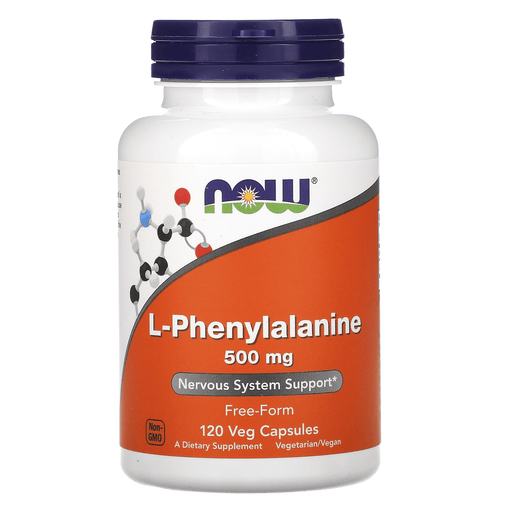 Now Foods Sports Nutrition & More Now Foods Phenylalanine 500 Mg 120 Capsules