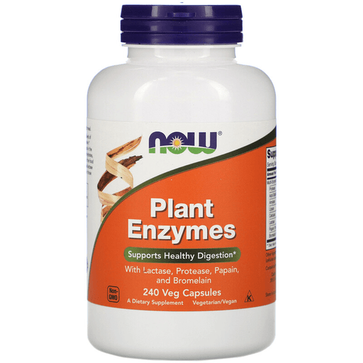 Now Foods Vitamins, Minerals, Herbs & More Now Foods Plant Enzymes 240 Vegetable Capsules