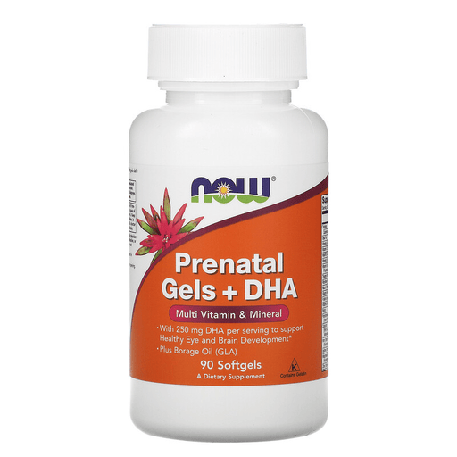 Now Foods Vitamins, Minerals, Herbs & More Now Foods Pre-Natal Multi With DHA Gels 90 Softgels