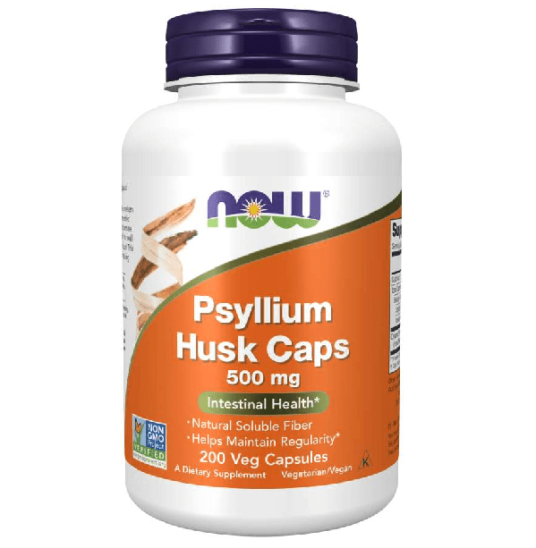 Now Foods Vitamins, Minerals, Herbs & More Now Foods Psyllium Husk 500 Mg 200 Capsules