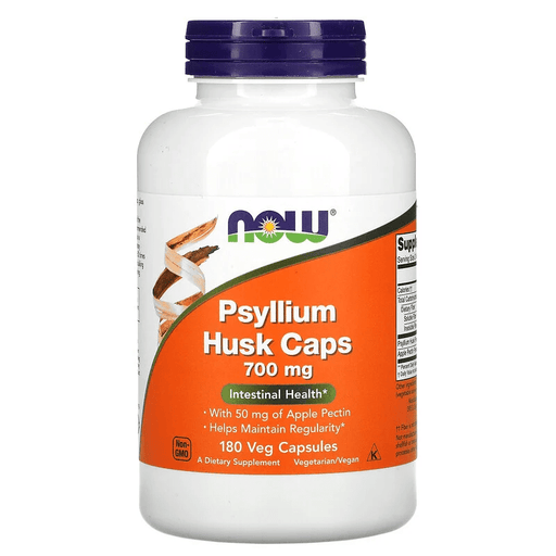 Now Foods Vitamins, Minerals, Herbs & More Now Foods Psyllium Husk 700 Mg + Pectin 180 Capsules