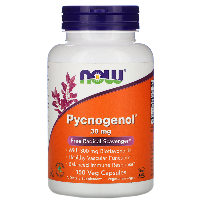 Now Foods Vitamins, Minerals, Herbs & More Now Foods Pycnogenol 30 Mg 150 Capsules