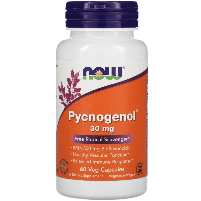 Now Foods Vitamins, Minerals, Herbs & More Now Foods Pycnogenol 30 Mg 60 Capsules