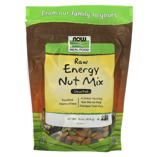 Now Foods Vitamins, Minerals, Herbs & More Now Foods Raw Energy Nut Mix 1 lb