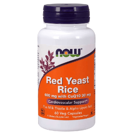 Now Foods Vitamins, Minerals, Herbs & More Now Foods Red Yeast Rice & CoQ10 60 Vegetable Capsules