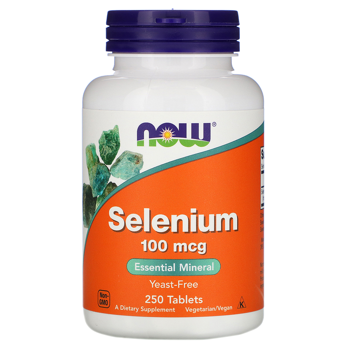 Now Foods Vitamins, Minerals, Herbs & More Now Foods Selenium 100 Mcg 250 Tablets