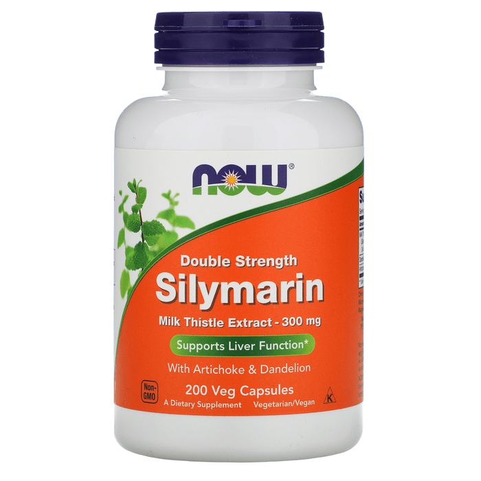 Now Foods Vitamins, Minerals, Herbs & More Now Foods Silymarin Milk Thistle 300 Mg 200 Vegetable Capsules