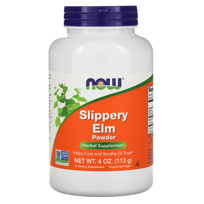 Now Foods Vitamins, Minerals, Herbs & More Now Foods Slippery Elm Powder 4 Oz