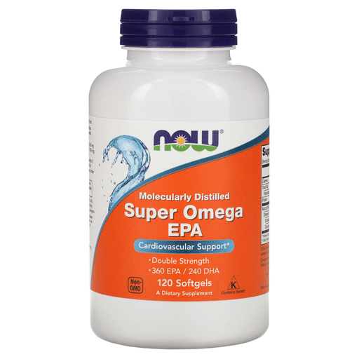 Now Foods Vitamins, Minerals, Herbs & More Now Foods Super Omega EPA 1200 Mg 360/240 120 Softgels