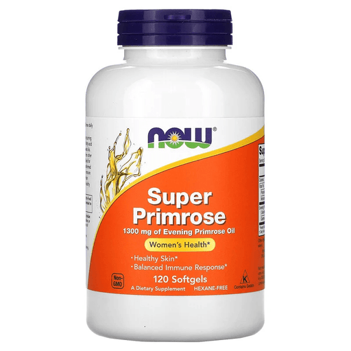 Now Foods Vitamins, Minerals, Herbs & More Now Foods Super Primrose 1300mg 120 Gels