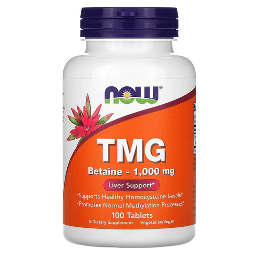 Now Foods Vitamins, Minerals, Herbs & More Now Foods TMG 1000 Mg 100 Tablets