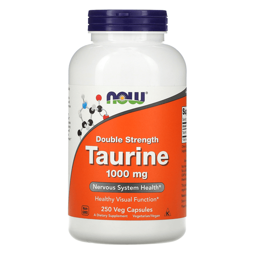 Now Foods Sports Nutrition & More Now Foods Taurine 1000 Mg 250 Capsules