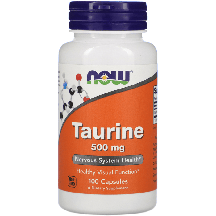 Now Foods Sports Nutrition & More Now Foods Taurine 500mg 100 Caps