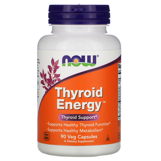 Now Foods Vitamins, Minerals, Herbs & More Now Foods Thyroid Energy 90 Capsules