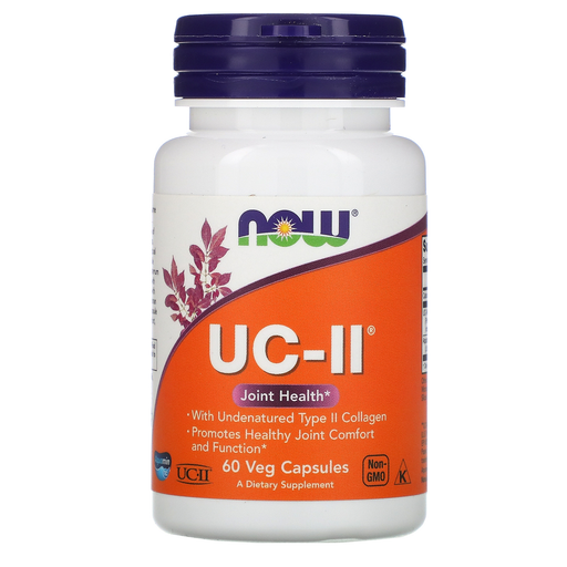 Now Foods Vitamins, Minerals, Herbs & More Now Foods UC-II Type II Collage 40 Mg 60 Vegetable Capsules