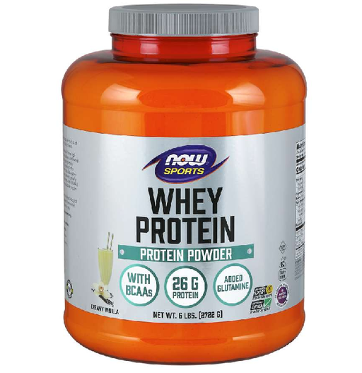 Now Foods Protein Powders Now Foods Whey Protein Vanilla 6 Lbs