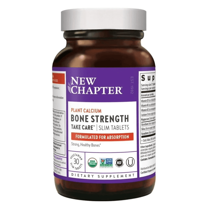 New Chapter Vitamins, Minerals, Herbs & More New Chapter Bone Strength Take Care 30 Tabs