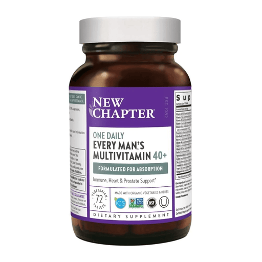 New Chapter Vitamins, Minerals, Herbs & More New Chapter Every Man's One Daily 40+ 72 Tabs