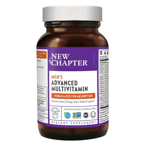 New Chapter Vitamins, Minerals, Herbs & More New Chapter Every Man Multivitamin 120 Tabs