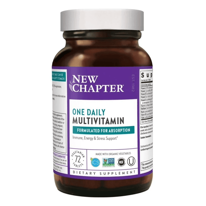 New Chapter Vitamins, Minerals, Herbs & More New Chapter Only One Multivitamin 72 Tabs