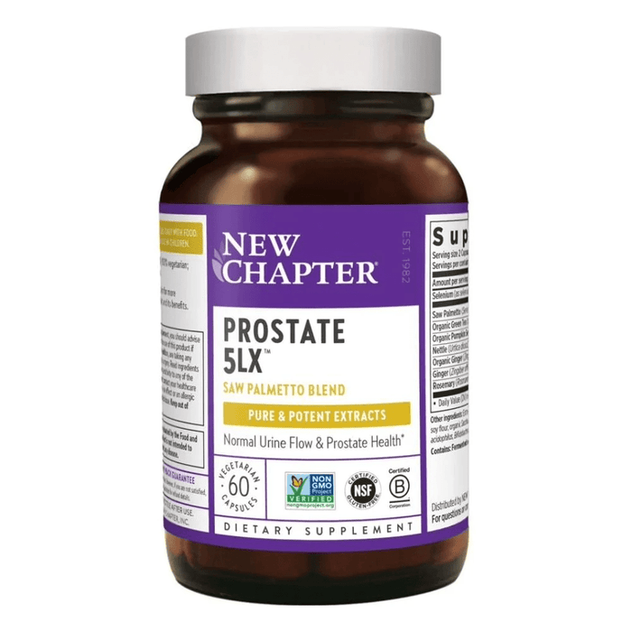 New Chapter Vitamins, Minerals, Herbs & More New Chapter Prostate 5LX 60 Soft Gels