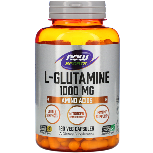 Now Foods Sports Nutrition & More Now Foods L-Glutamine 1000mg 120 Caps